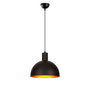 Opviq Sivani - MR-306 Lámpara de Araña Negra y Oro
